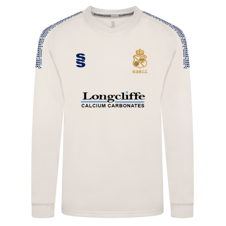 Wirksworth and Middleton CC - Blast Long Sleeve Cricket Sweater
