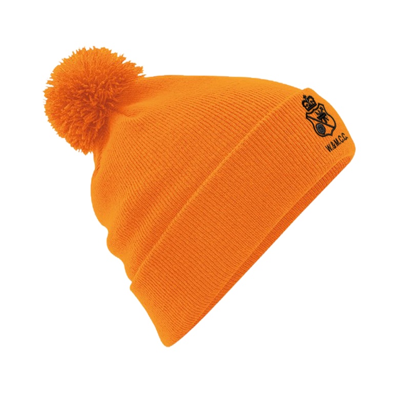 Original Pom Pom Beanie : Orange